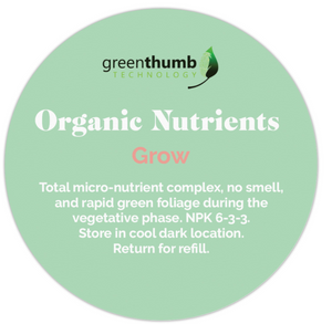 Organic Nutrients - Grow